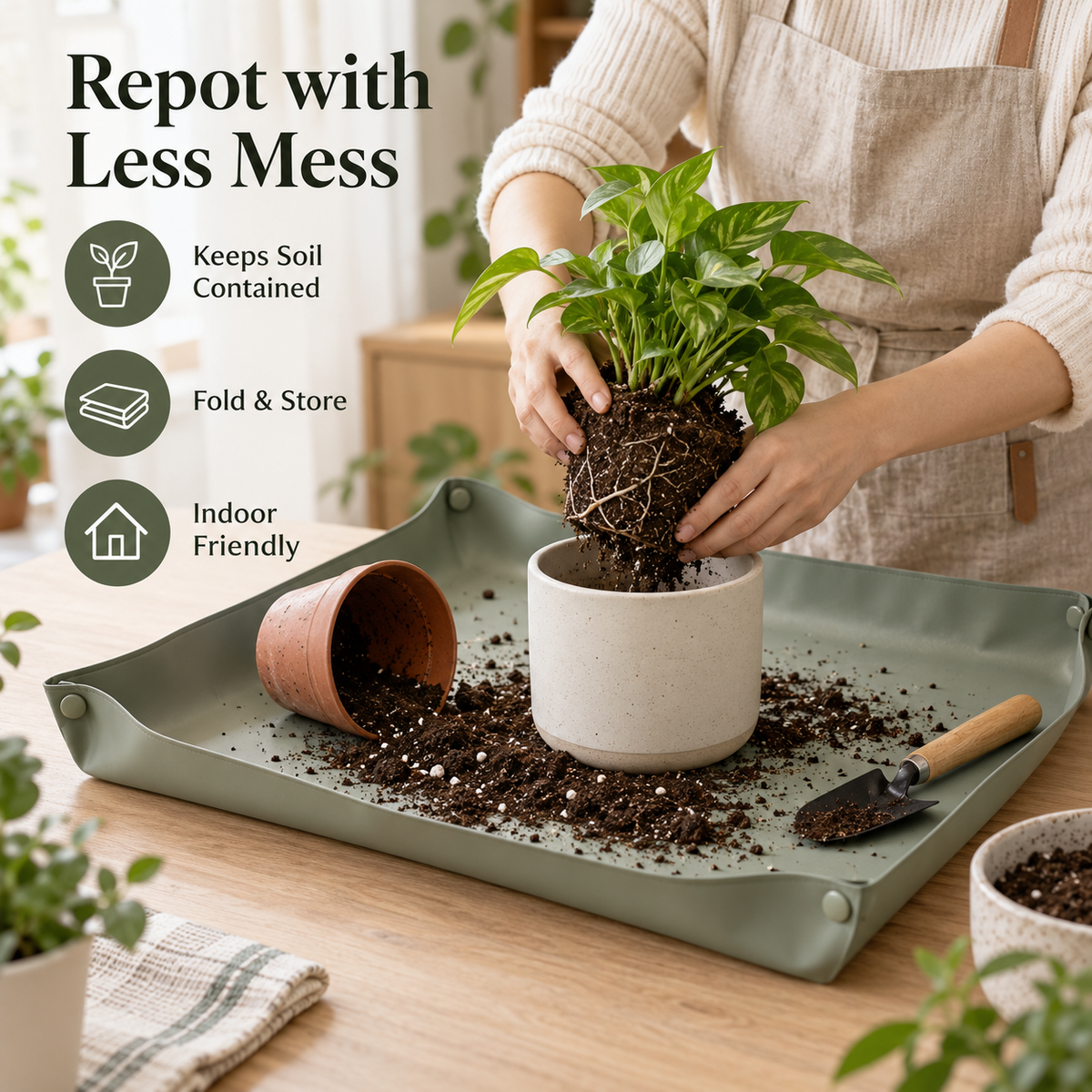 SoilNest Potting Mat