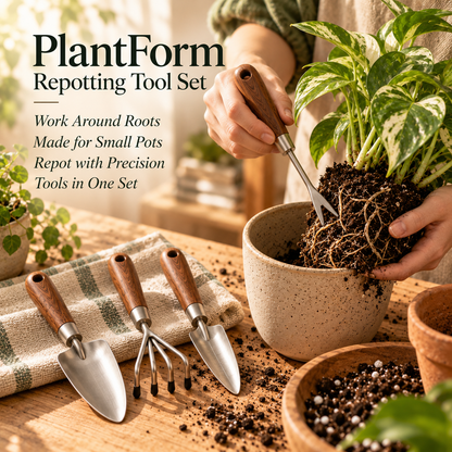 PlantForm Repotting Tool Set