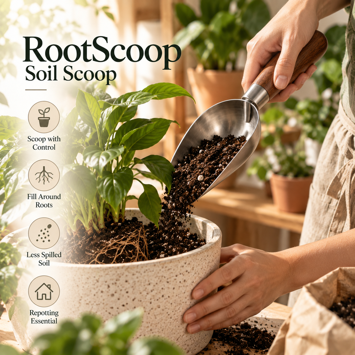 RootScoop Soil Scoop